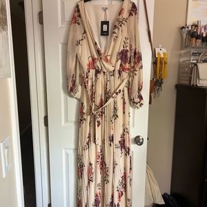 Fashion Nova floral maxi dress.
